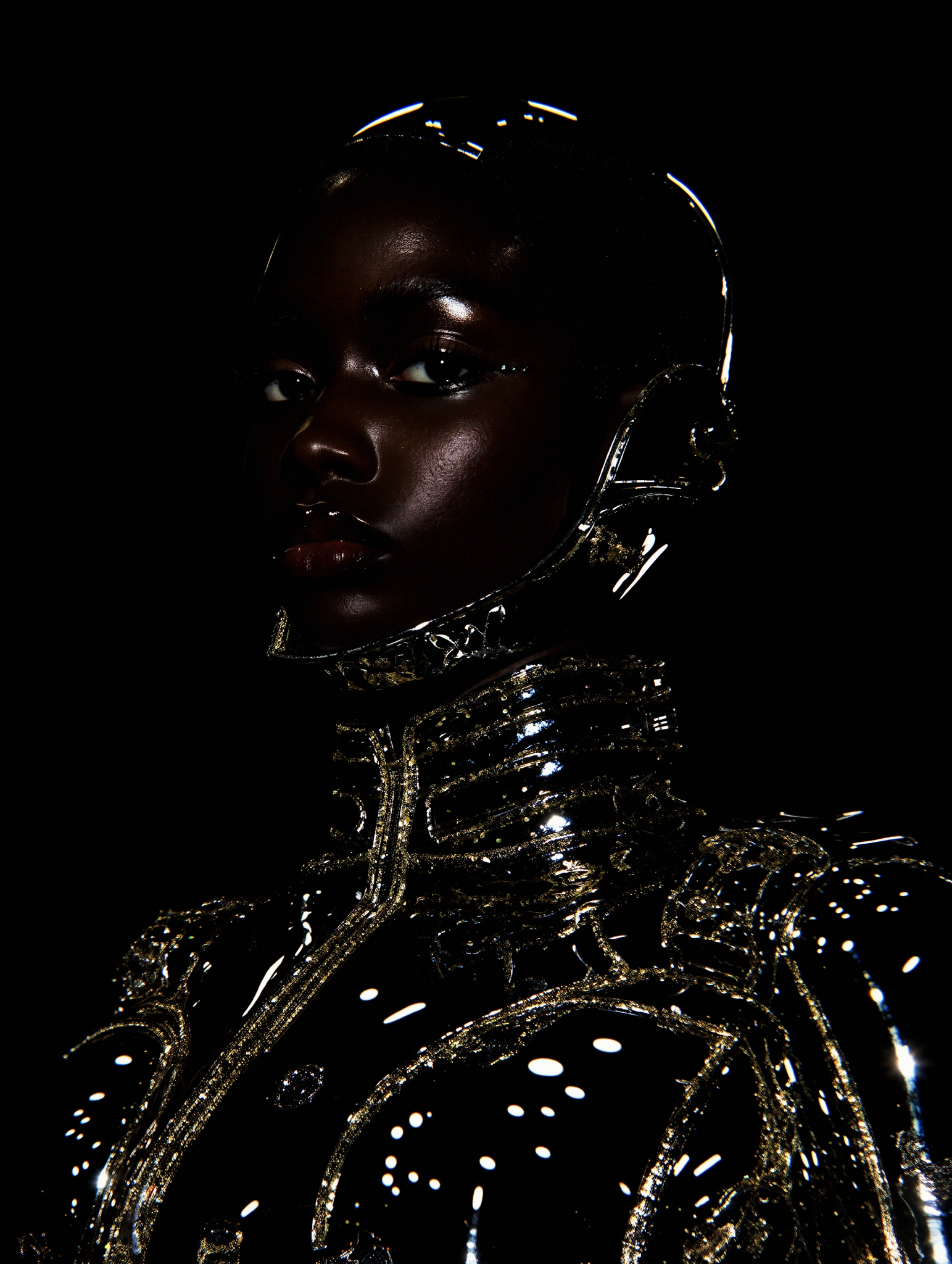 Armadura de Luz Negra