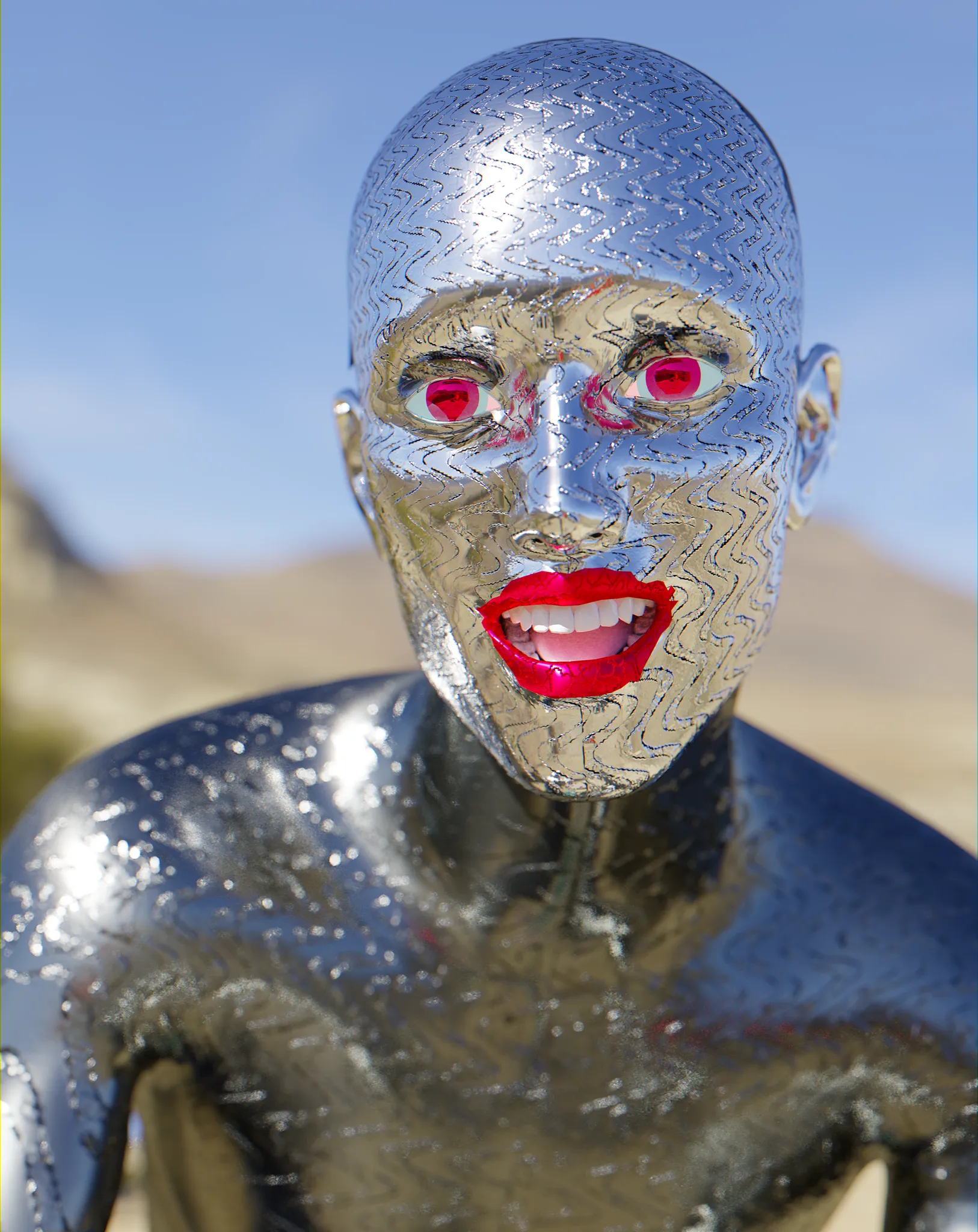 Autorretrato no Deserto